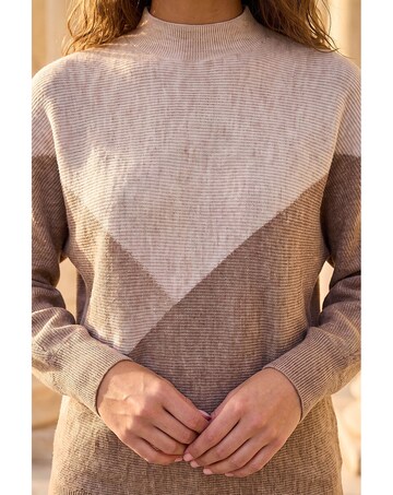 Roman Colour Block Soft Knit Jumper