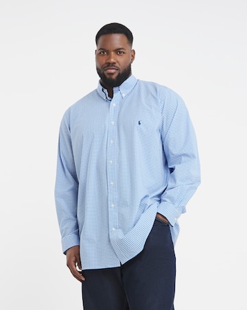 Polo Ralph Lauren Long Sleeve Stripe Stretch Poplin Shirt - Blue Multi