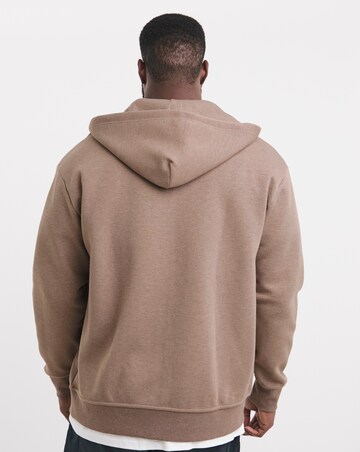 Polo Ralph Lauren Brown Zip Through Hoodie