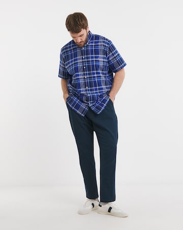 Polo Ralph Lauren Blue Check Short Sleeve Shirt