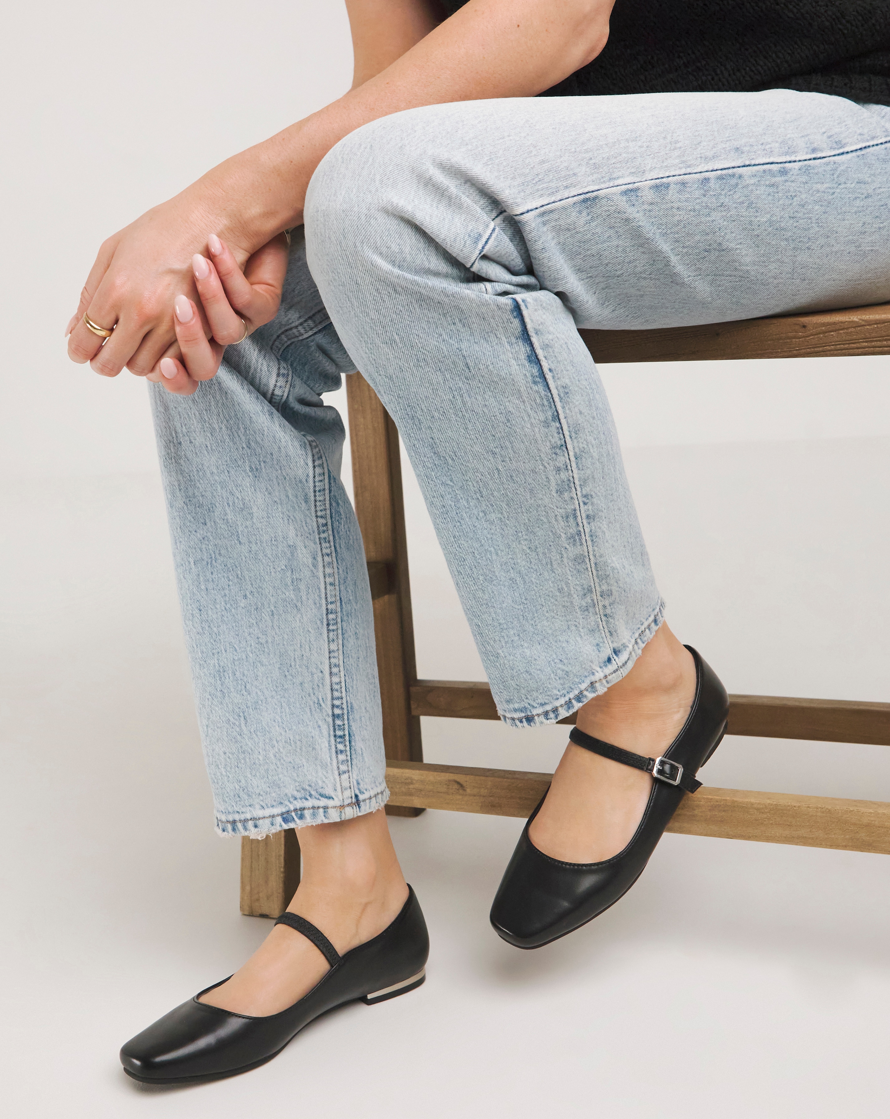 Mary Jane Ballerina Shoes Wide Fit