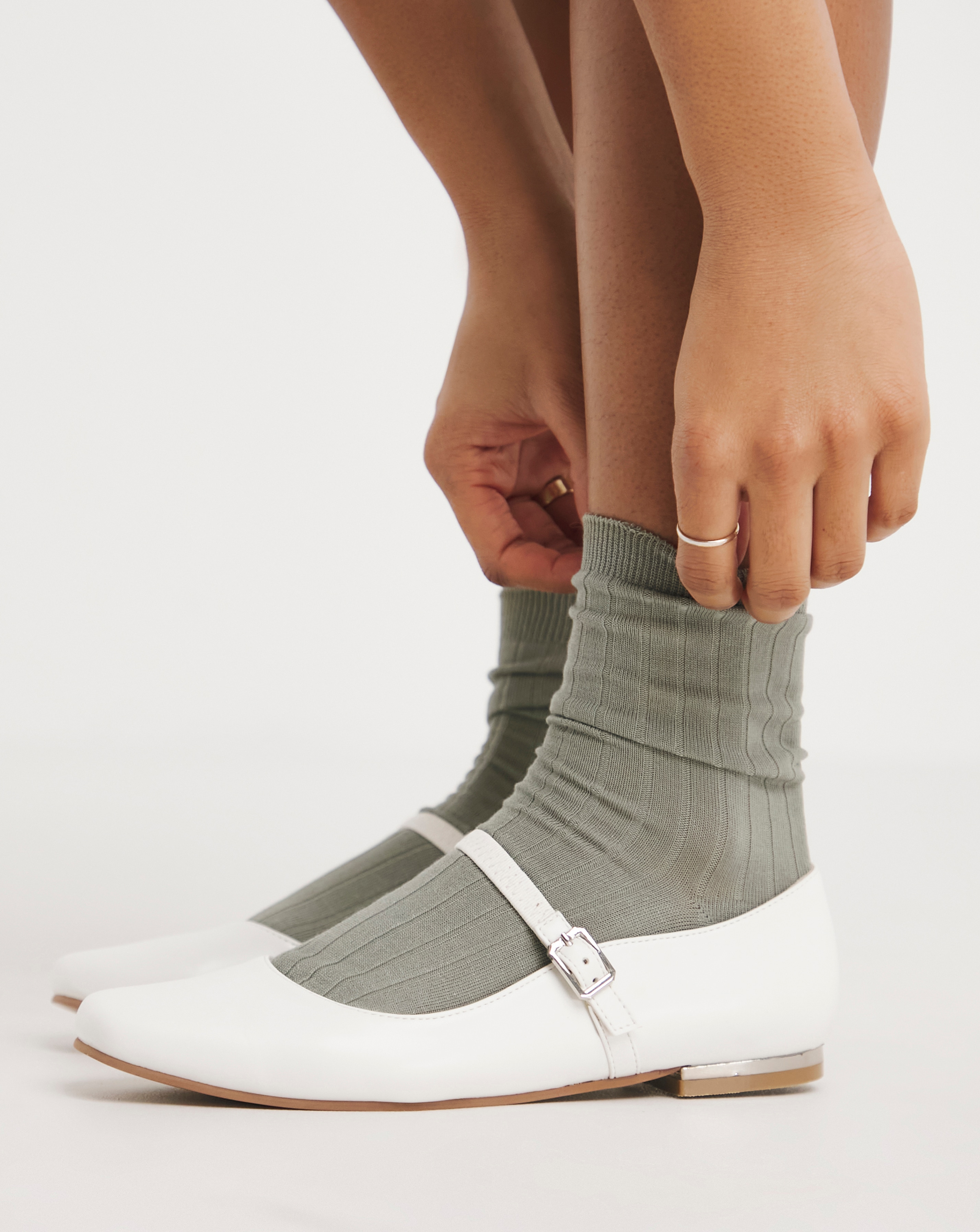 Mary Jane Ballerina Shoes Ex Wide Fit