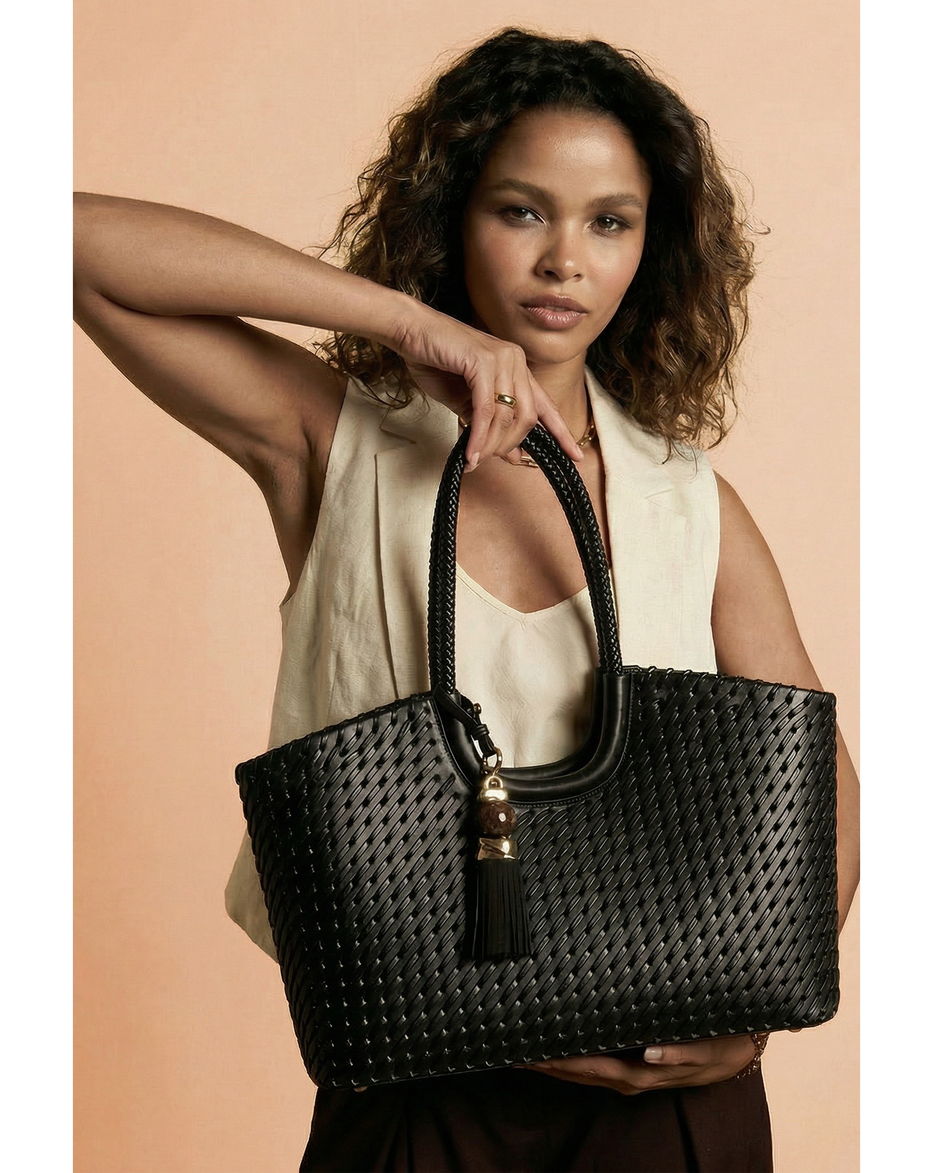 Luella Grey Lillie Whipstitch Tote