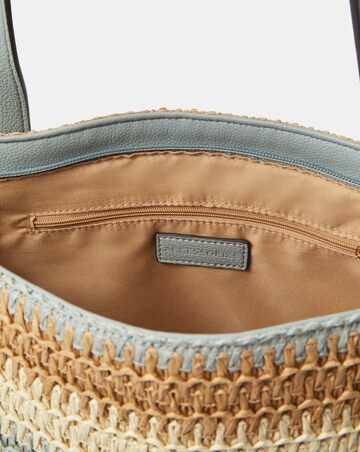 Accessorize Stripe Raffia Shoulder Bag