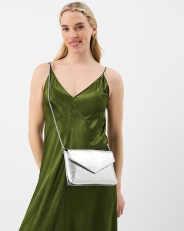 Accessorize Metallic Envelope Crossbody