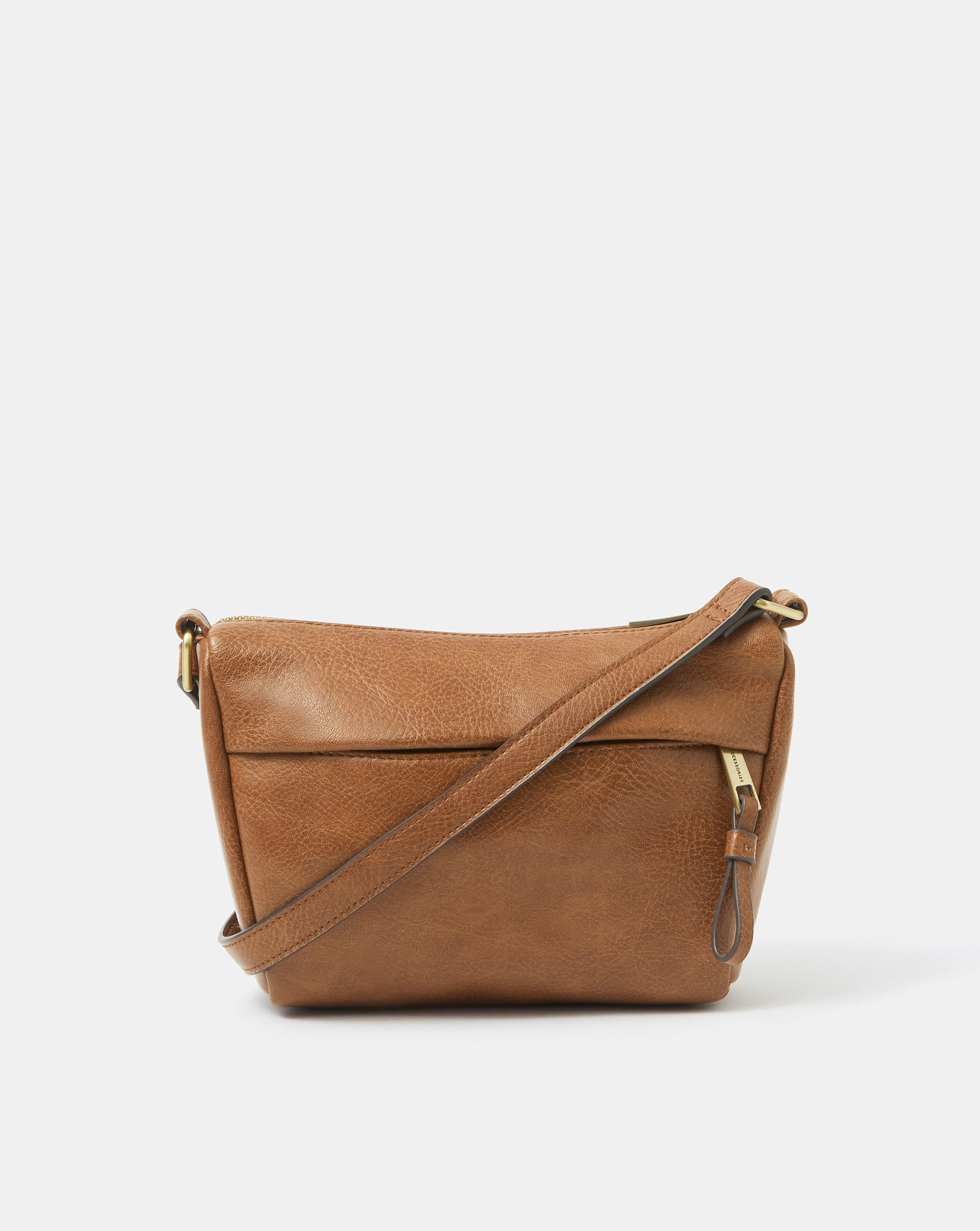Accessorize Zip Front Crossbody Bag