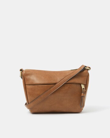 Accessorize Zip Front Crossbody Bag