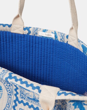 Accessorize Stamp Print Quilted Bag