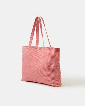 Accessorize Cherry Stripe Shopper Bag