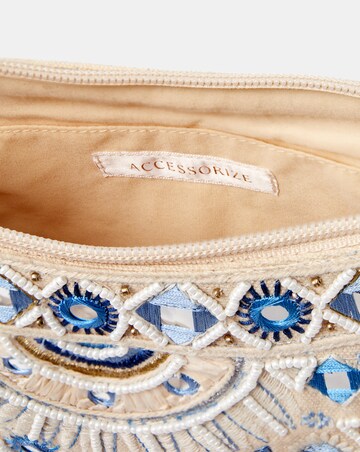 Accessorize Embroidered Sling Crossbody