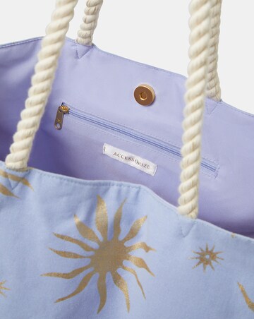 Accessorize Sun Print Beach Tote Bag