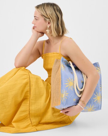 Accessorize Sun Print Beach Tote Bag