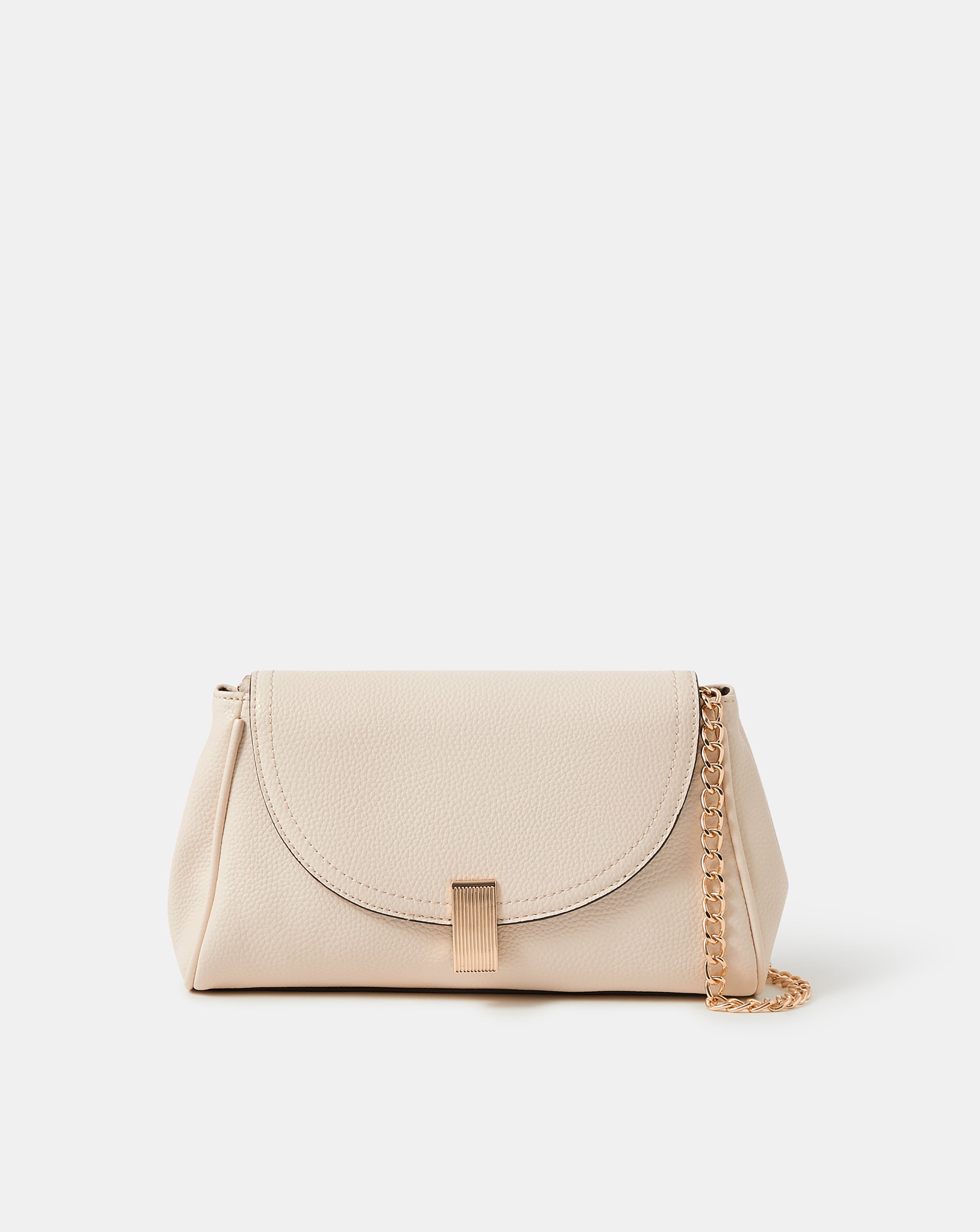 Accessorize Lock Detail Clutch Bag