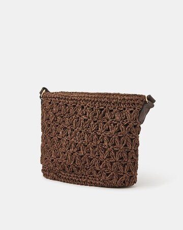 Accessorize Raffia Crossbody Bag