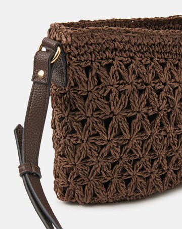 Accessorize Raffia Crossbody Bag