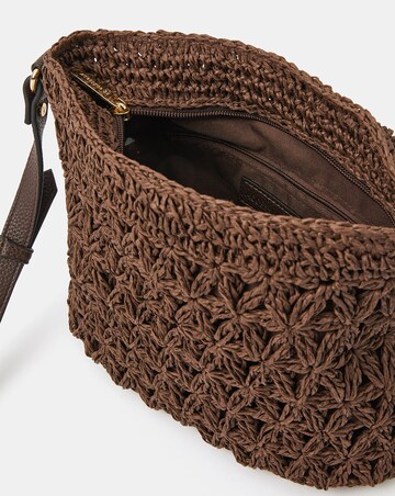 Accessorize Raffia Crossbody Bag