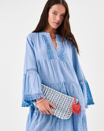 Accessorize Crab Charm Clutch Bag