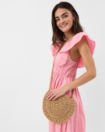 Accessorize Shell Macrame Crossbody Bag