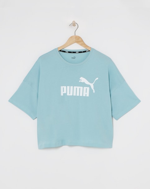 PUMA Essential Cropped Logo T-Shirt