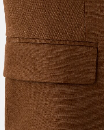 Mango Linen Suit Waistcoat