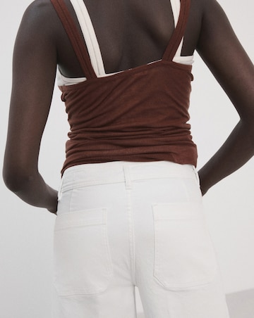 Mango Jessie Wide Leg Jeans With Pockets