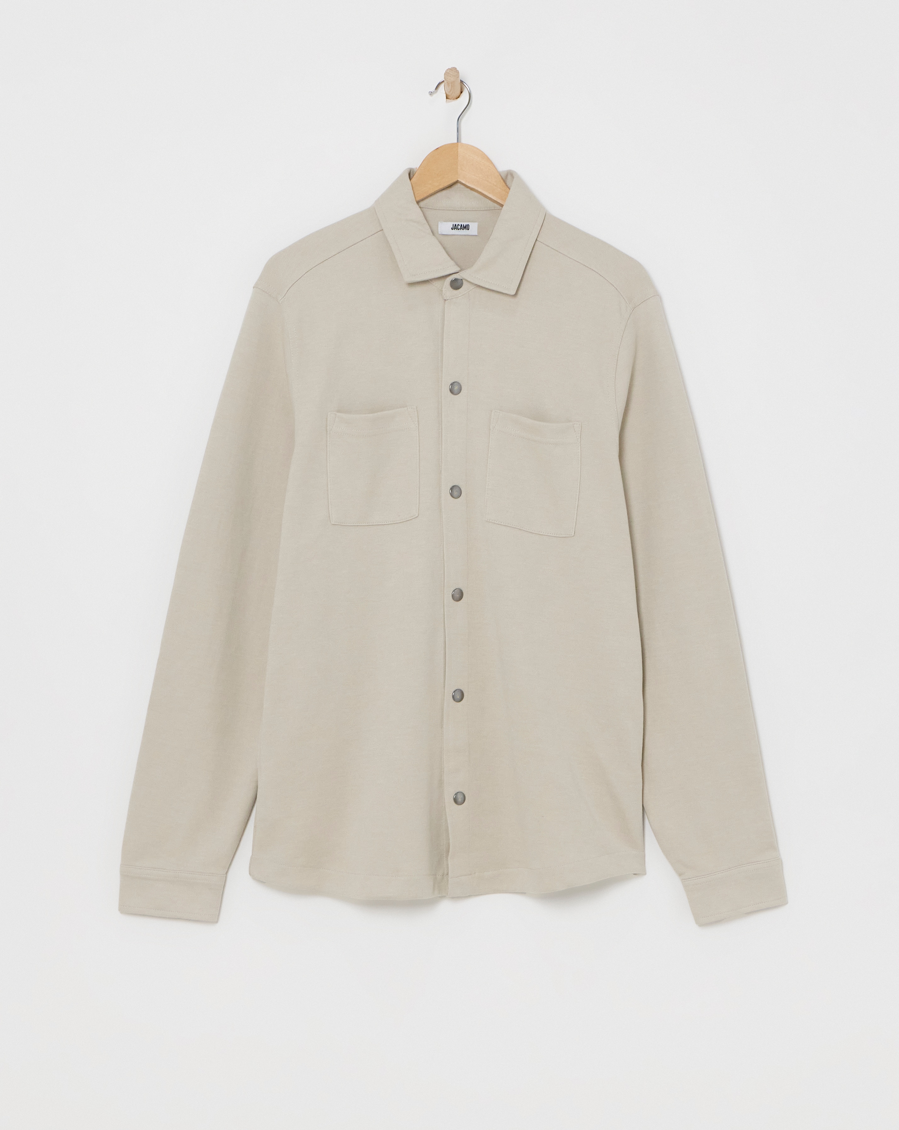 Interlock Button Shacket Reg