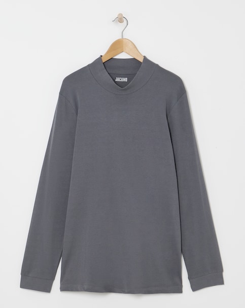 Long Sleeve Jersey Turtle Neck
