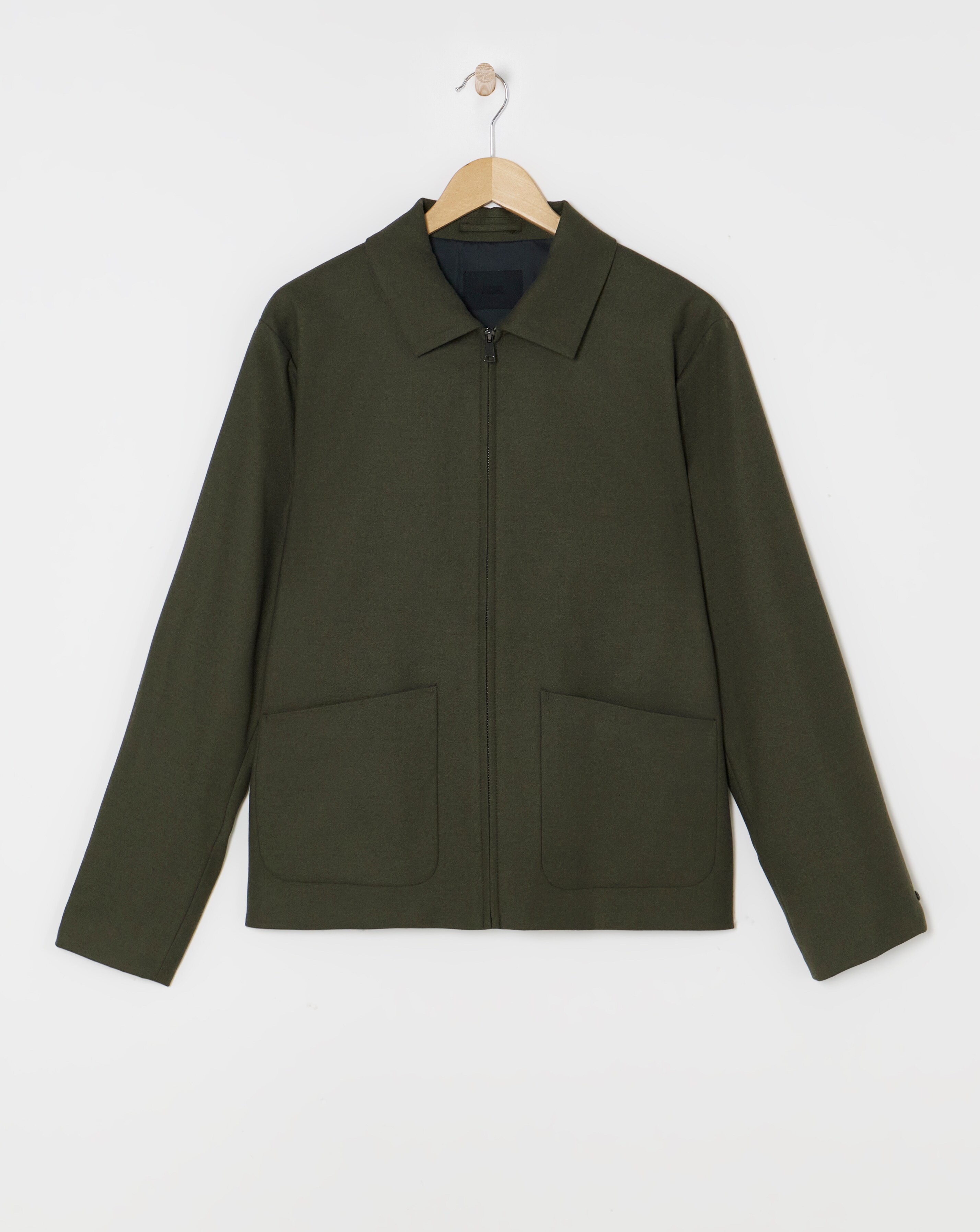 Tailored Flannel Jacket