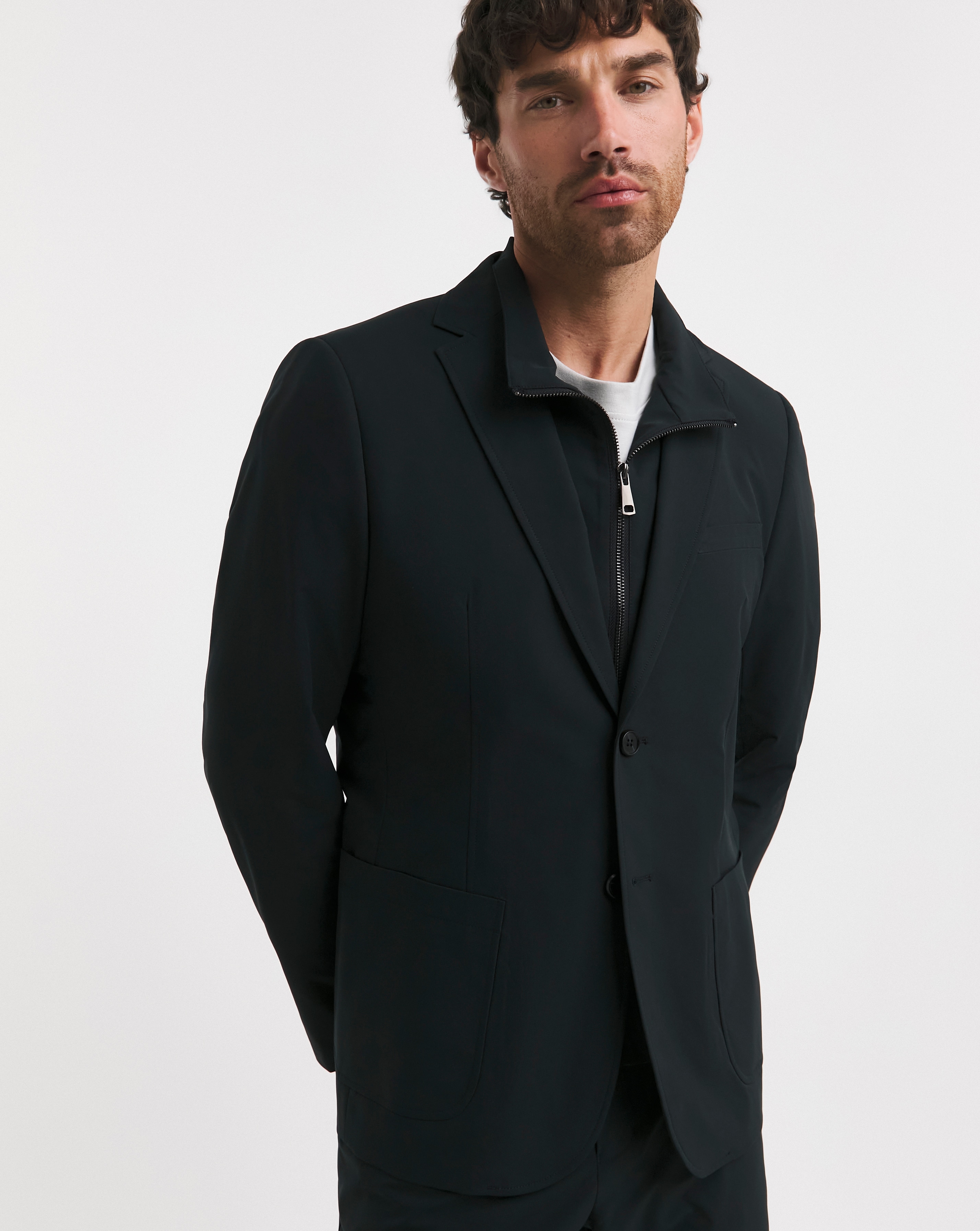 Tailored Travel Suit Jacket