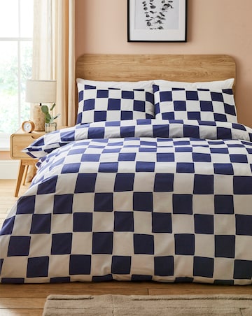 Gray & Osbourn Chequerboard Cover Duvet Set