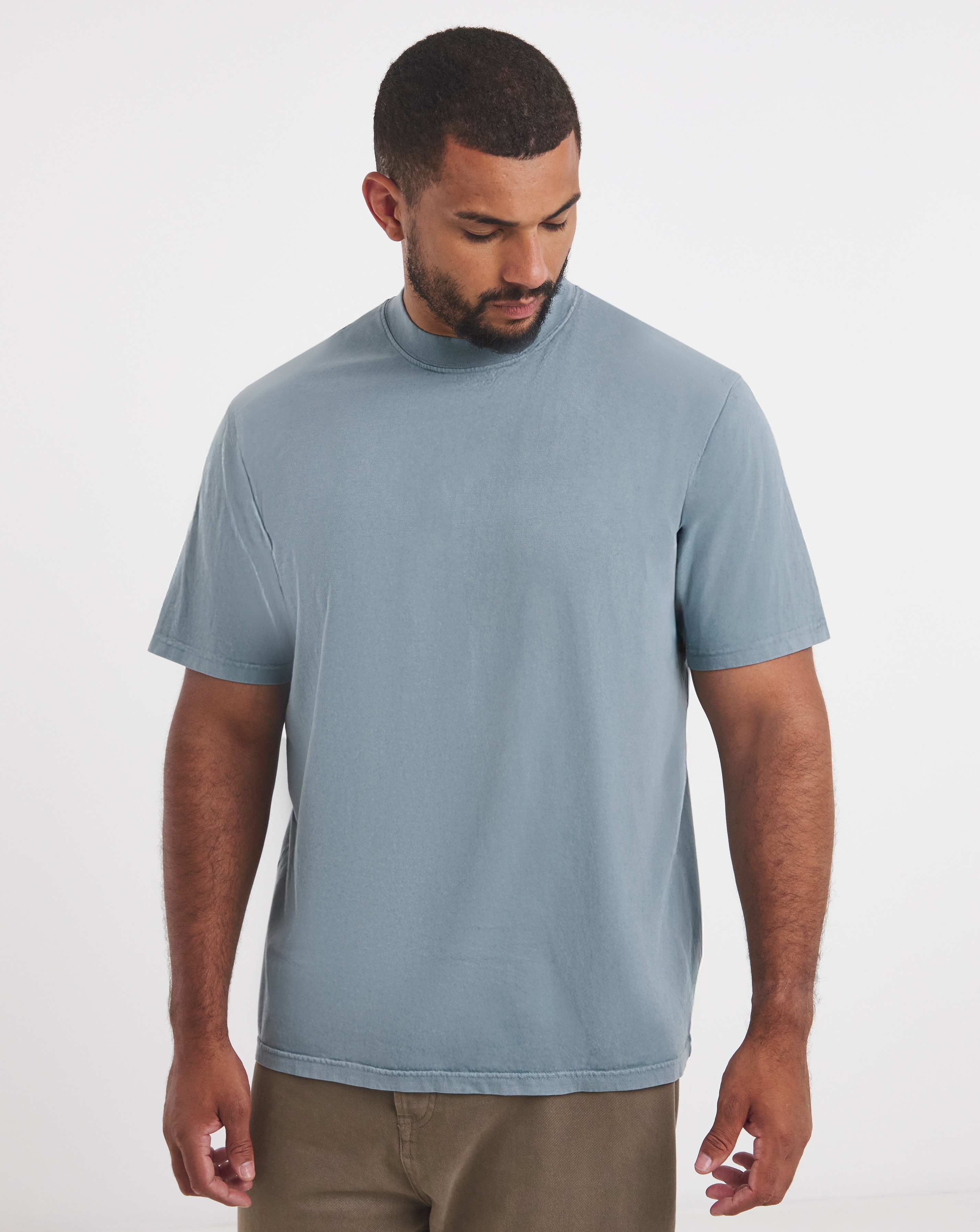 Relaxed Fit Acid Wash T-Shirt