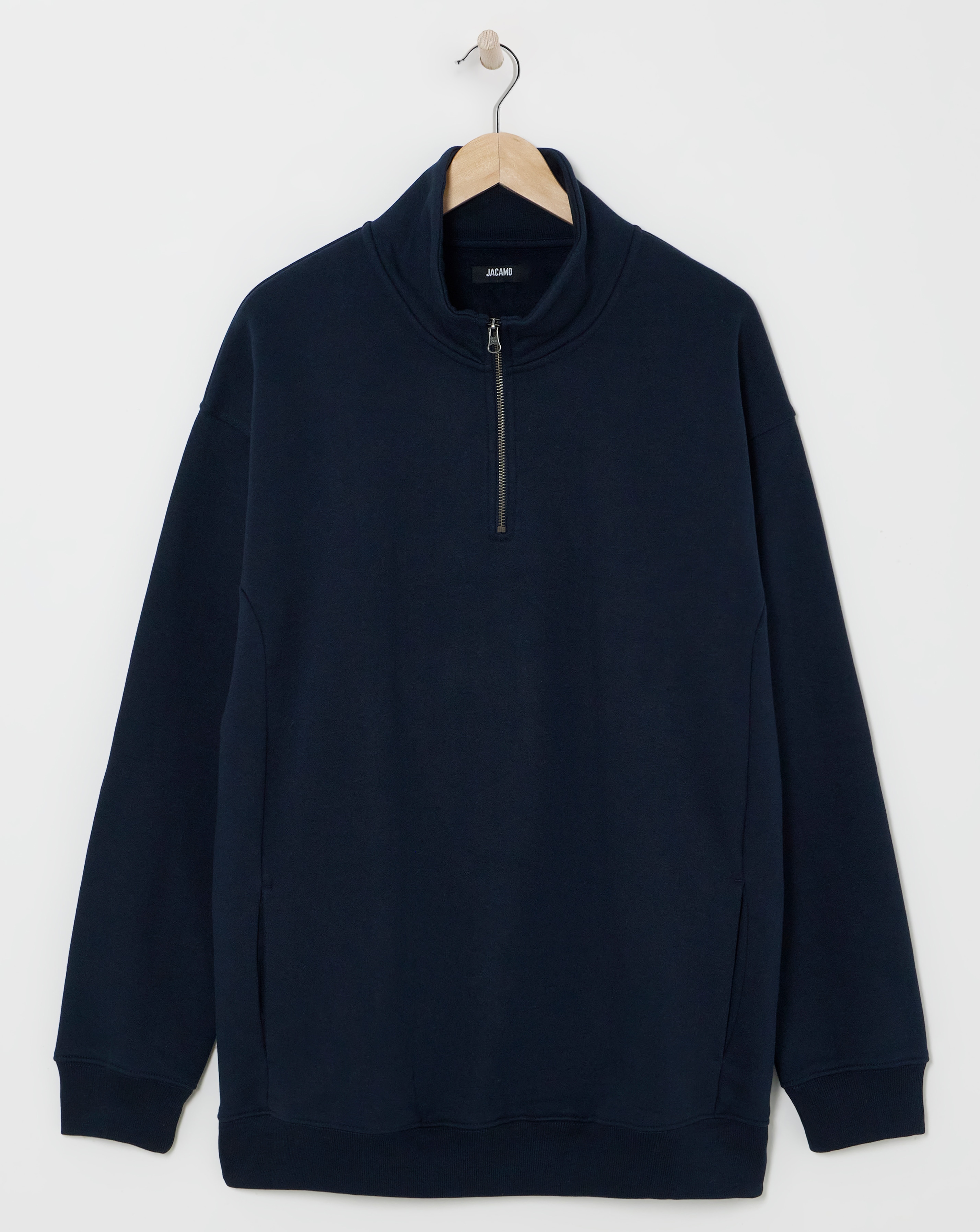 1/4 Zip Relaxed Fit Sweatshirt