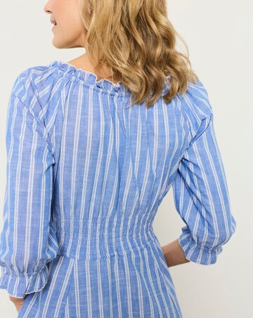 FatFace Camille Stripe Midi Dress