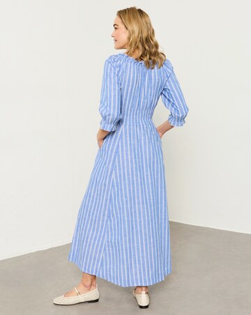 FatFace Camille Stripe Midi Dress