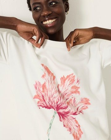 FatFace Alex Painterly Crew Jumper