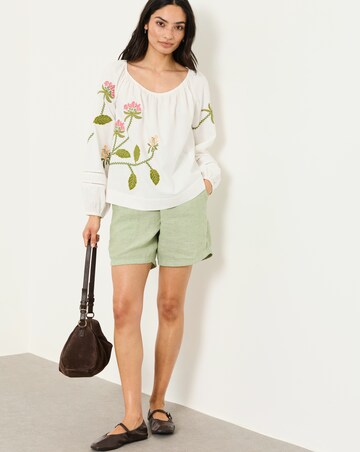 FatFace Dawn Embroidered Blouse