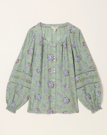 FatFace Clemence Floral Blouse