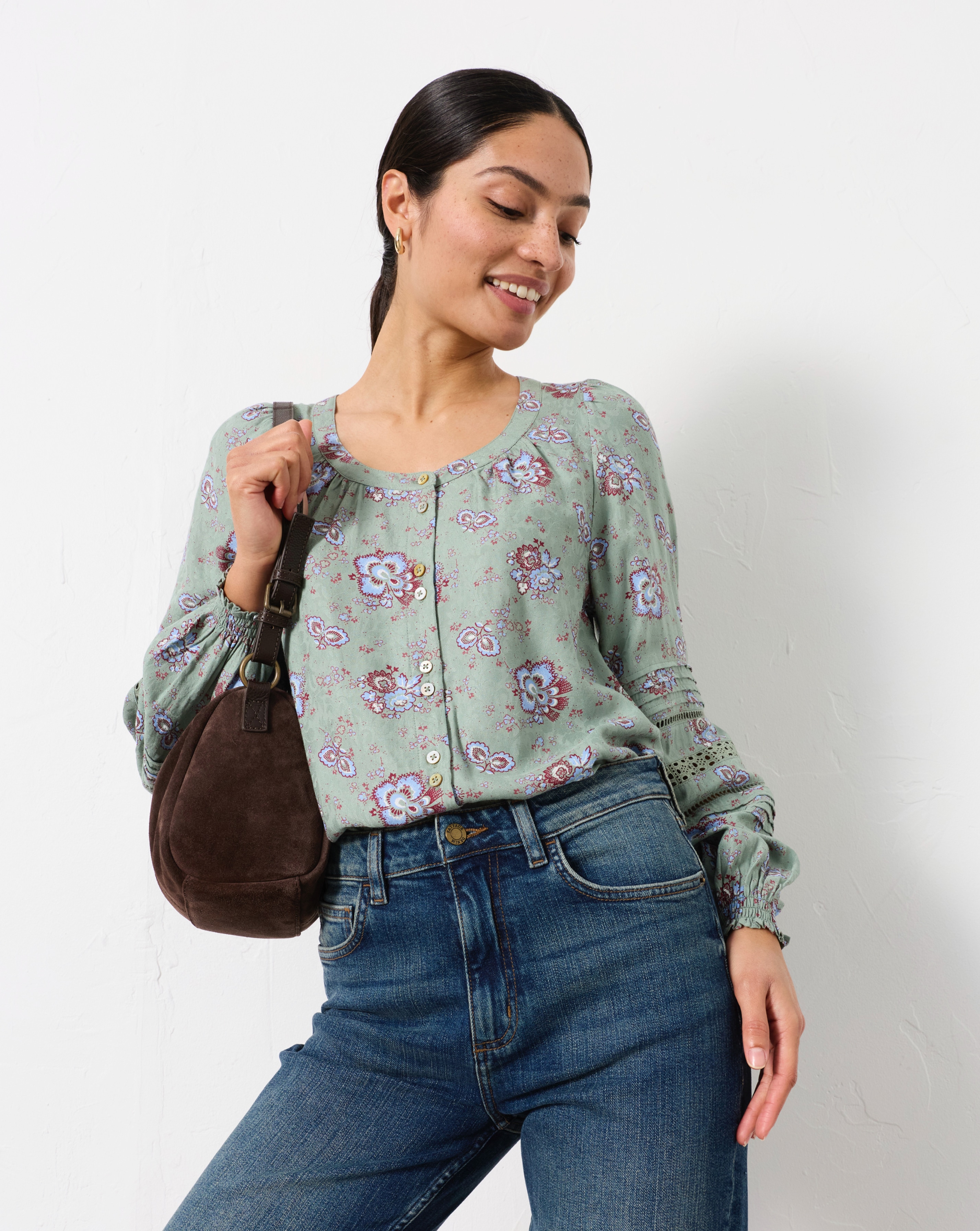 New In - FatFace Clemence Blouse