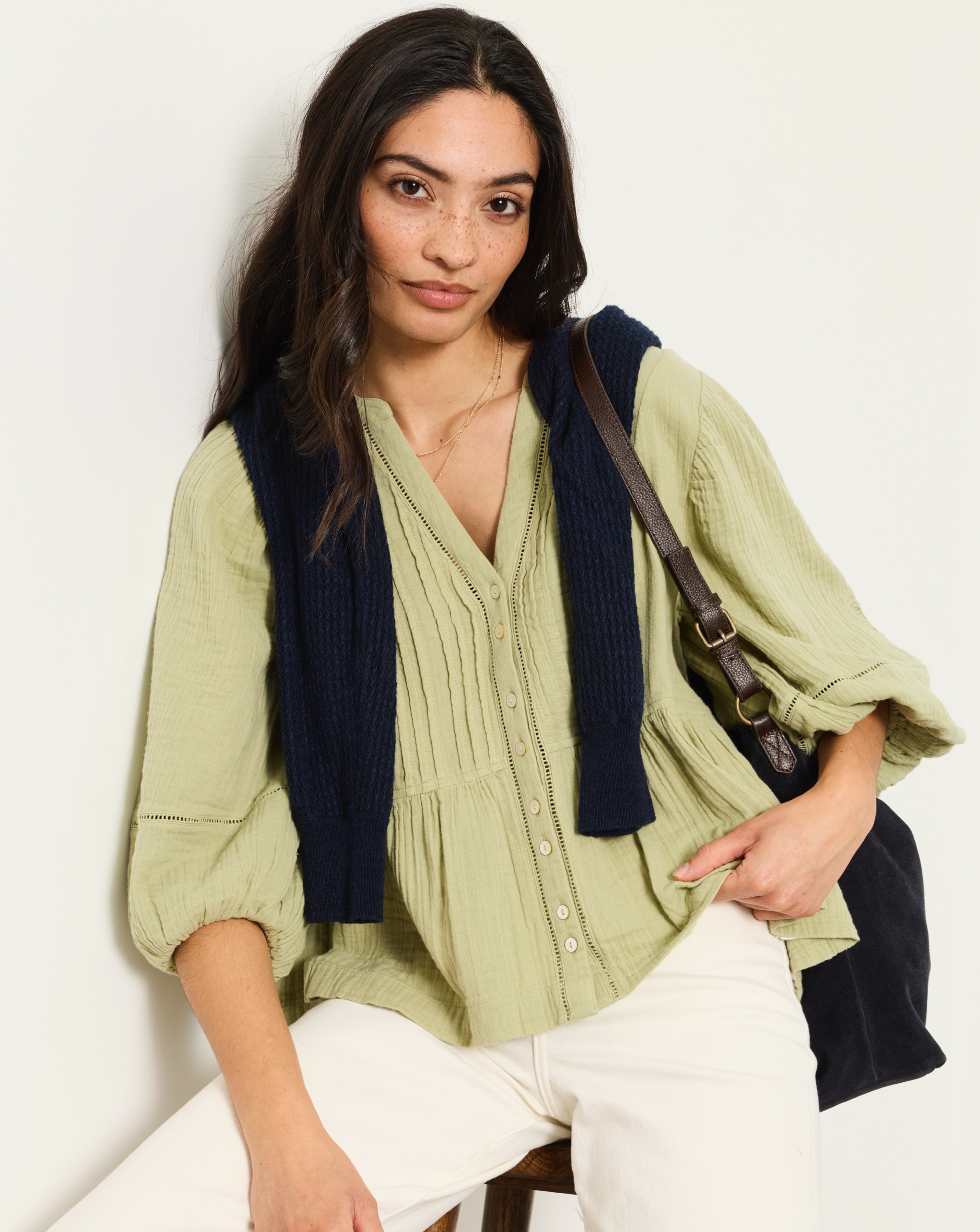 New In - FatFace Rosalie Blouse