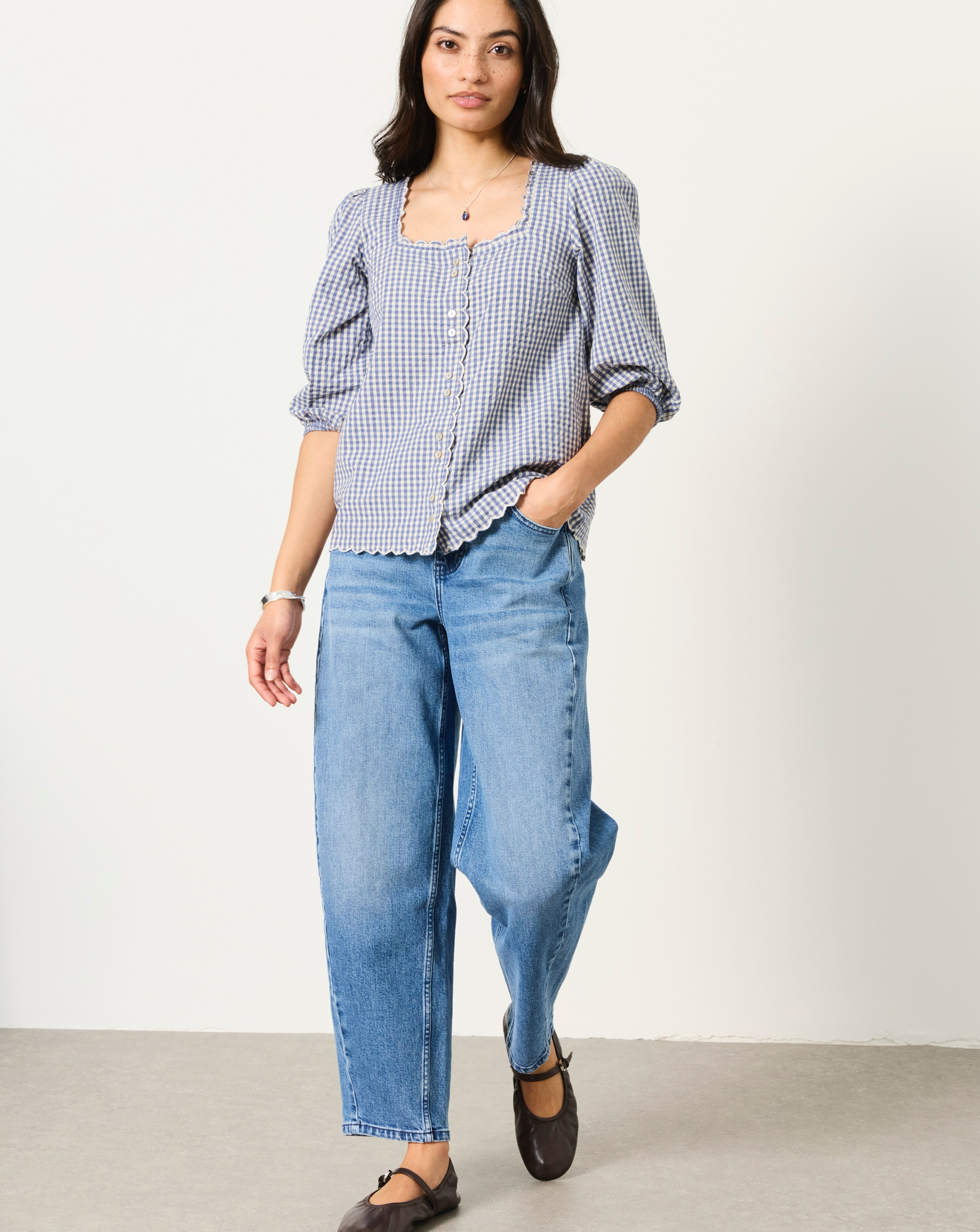 New In - FatFace Sofia Blouse