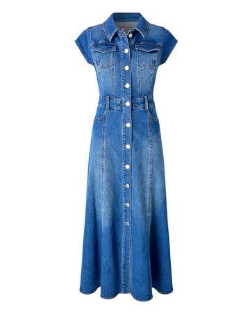 Joe Browns Sara Stretch Denim Maxi Dress