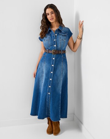 Joe Browns Sara Stretch Denim Maxi Dress