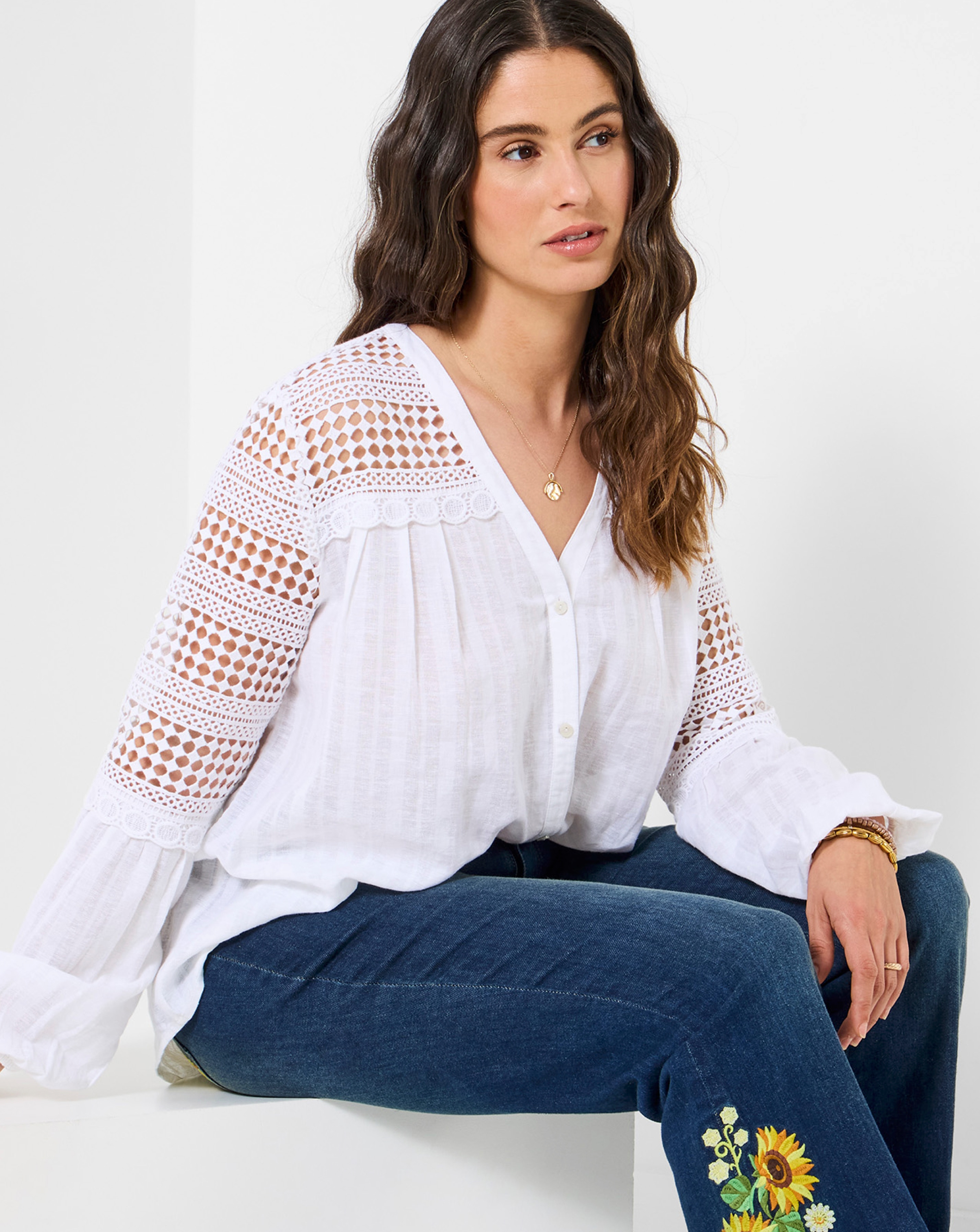 Joe Browns Laura Linen Blend Blouse