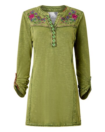 Joe Browns Boho Embroidered Jersey Tunic Top