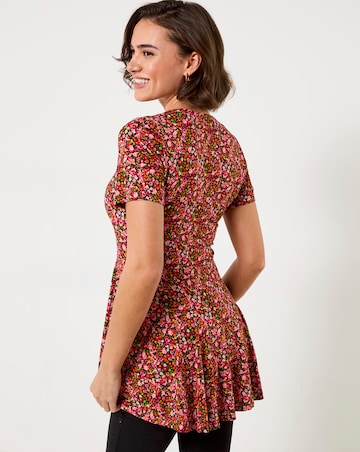 Joe Browns Diana Ditsy Jersey Tunic Top