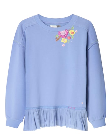 Joe Browns Elodie Embroidered Woven Hem Sweatshirt