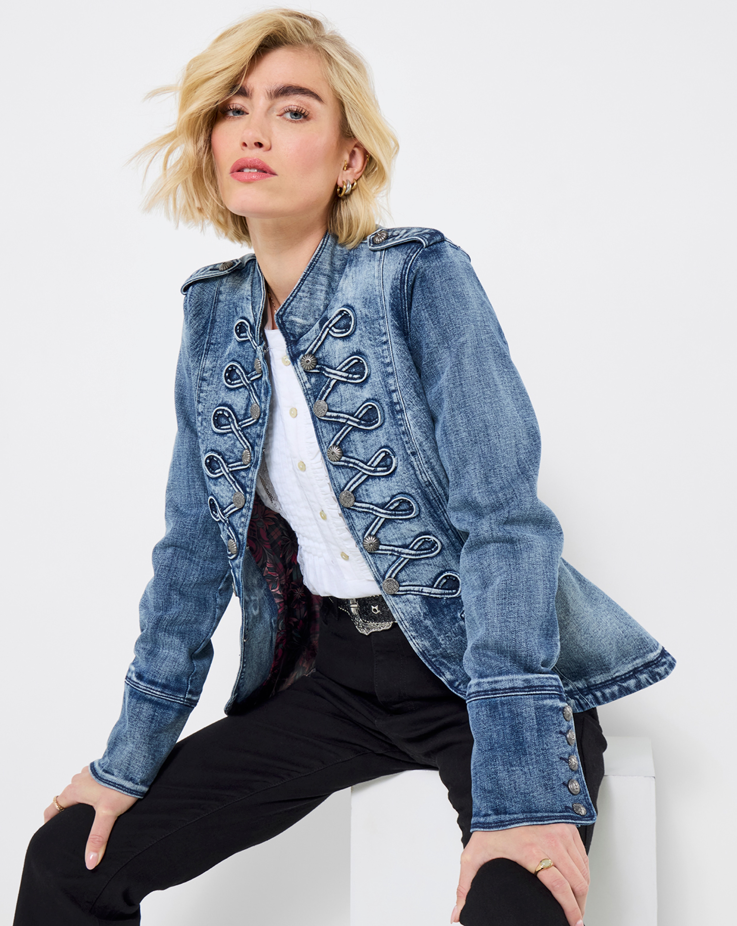 JB Whimsical Wonders Denim Jacket