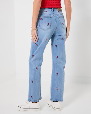 Joe Browns Amelia Floral Embroidered Jeans