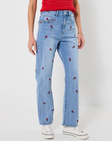 Joe Browns Amelia Floral Embroidered Jeans