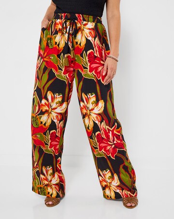 Joe Browns Paloma Printed Floral Wide Leg Trousers